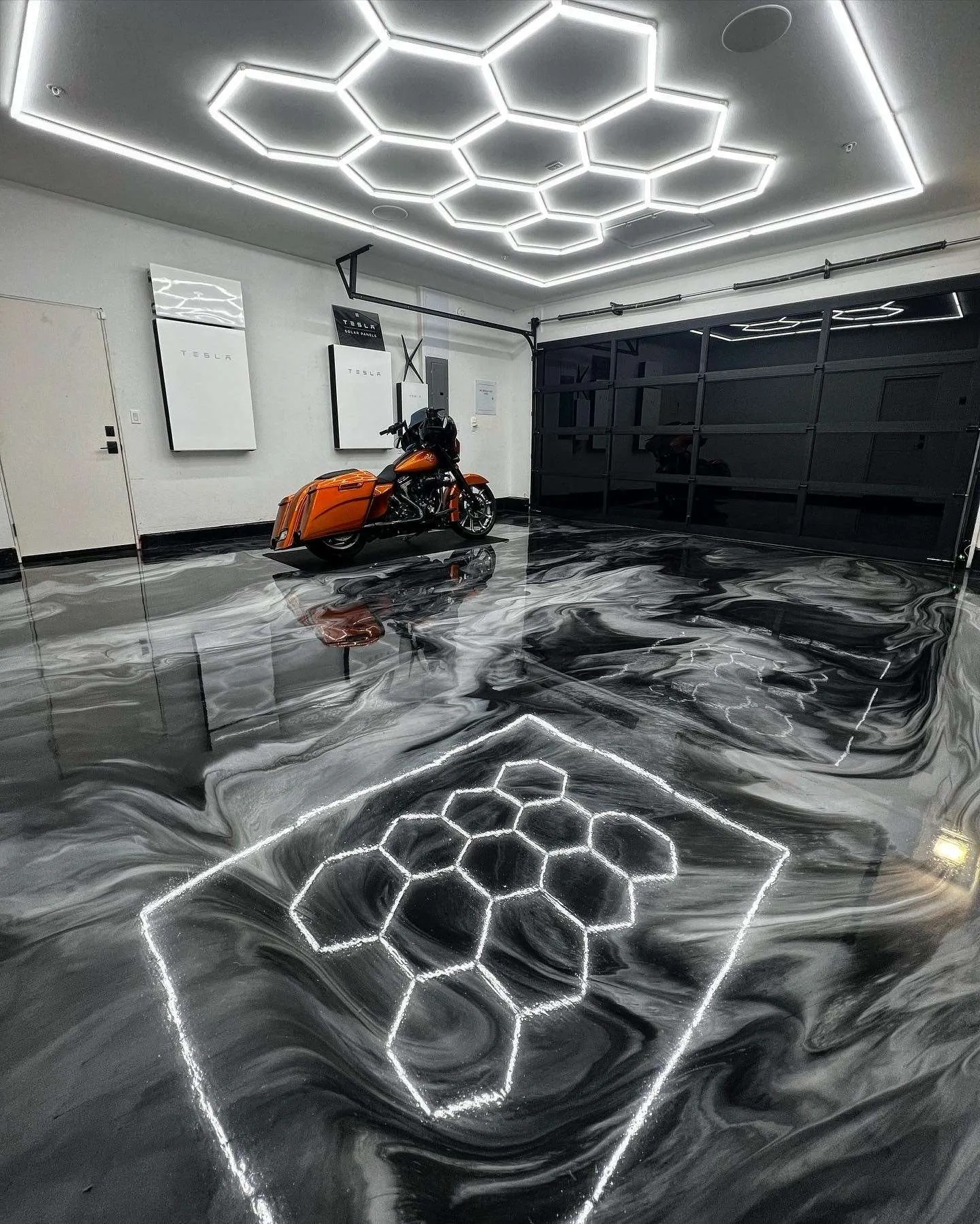 Stormy Grey Metallic — Metallic epoxy floor in Decatur, GA